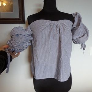 GIA Monae White and Black 100% COTTO Size M